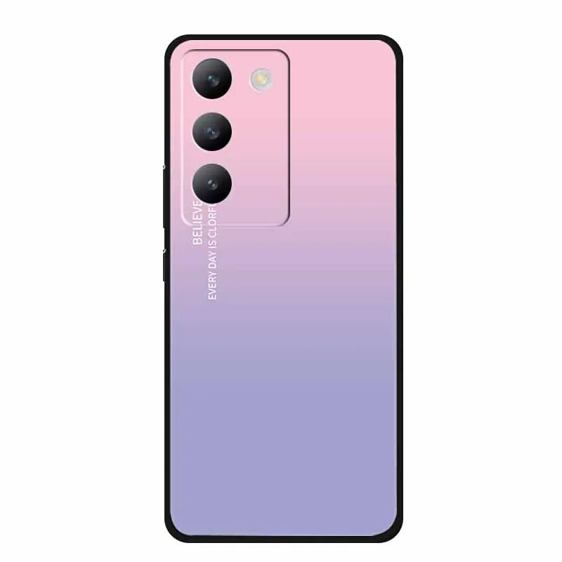 For vivo V40 SE Case Luxury TPU Soft Silicone Phone Back Cover for vivo V40 SE 5G Protective Shockproof Flowers Girl Cute Coque