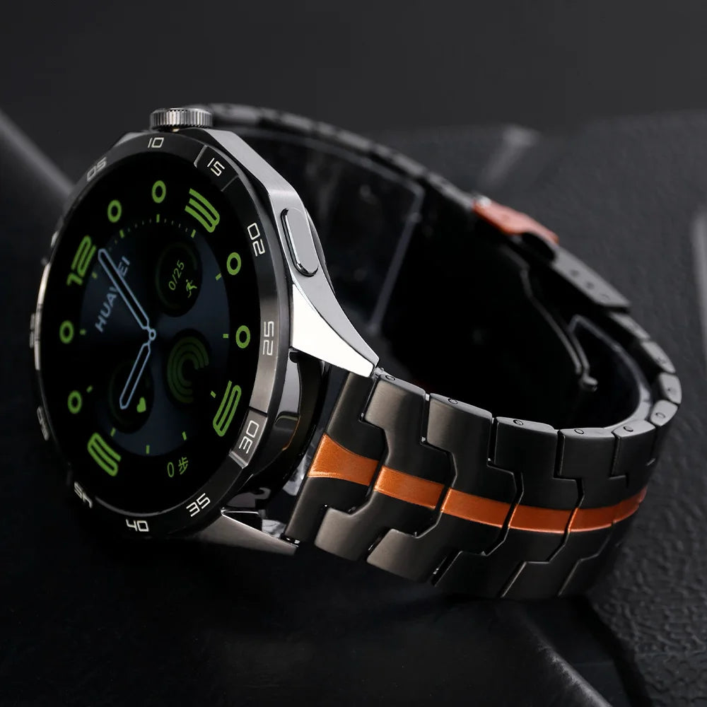 22mm Metal Bracelet For Huawei Watch GT5/5 Pro GT4 GT3 GT2 46mm Stianless Steel Strap Correa For Huawei Watch 4/3 Pro Wrist Band