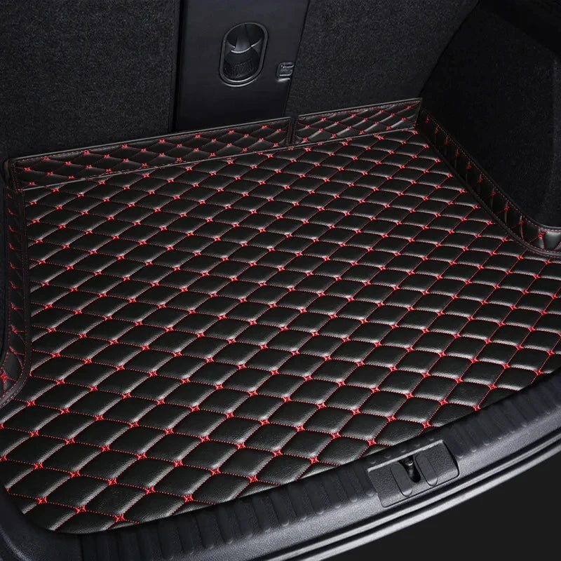 Car Floor Mats For Peugeot 206CC 206 CC T16 2000~2008 Leather Mat Carpets Rugs Protective Pad Set Interior Parts Car Accessories