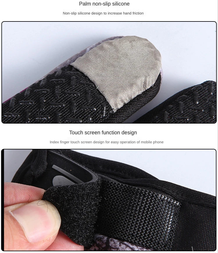 MTB Bike Bicycle Gloves Cycling Full Finger Glove Motorcycle Gloves Men Women Non-slip Sunscreen Breathable Touchscreen Outdoor