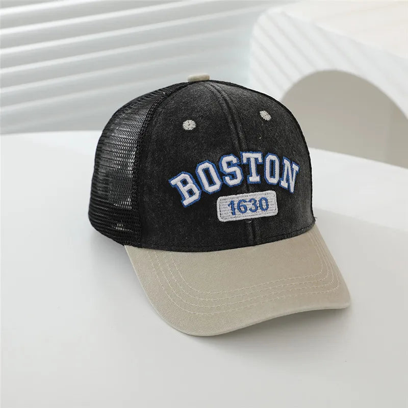 New Summer Baby Baseball Caps Fashion Outdoor Adjustable Sport Hats Sunscreen Hat Kids Boys Girls Mesh Cap
