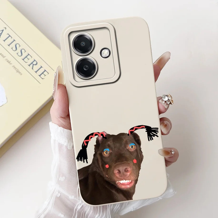 For Funda OPPO A3 A3x 4G Case 2024 Cute Panda Rabbit Soft Silicone Candy Painted Phone Covers For OPPO A40 5G OPPOA3 A 3x Bumper