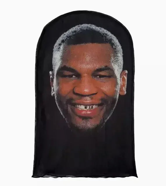 Kanye Mask 3D Printed Elastic Mesh Full Face Mask For Men Women Cosplay Headwear Hip Hop Fashion Balaclava Hood Hat Headgear