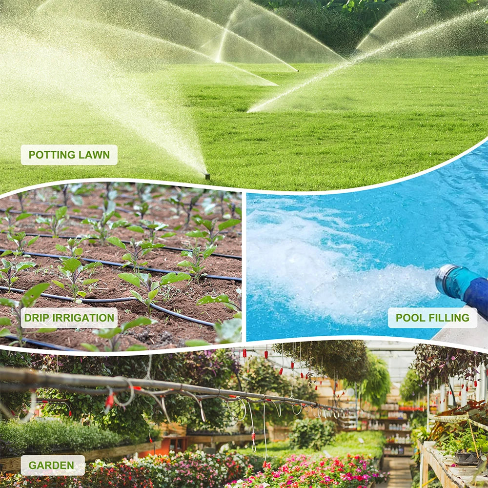 Smart Irrigation Timer Automatic Watering Timer Rain Delay Sprinkler Programmable Irrigation Controller for Outdoor Garden Lawn
