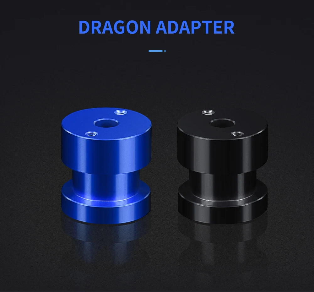Phaetus Dragon Hotend Parts HF ST HeatSink Heatsink Adapter Heatbreak Spare Heatbreak Adapter Quick Coupler Silicone sock