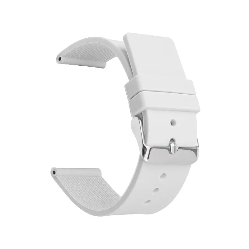 12mm 14mm 16mm 18mm 20mm 22mm 24mm Silicone Strap for Omega Soft Rubber Band Candy Color Men Women Replace Bracelet Accessories