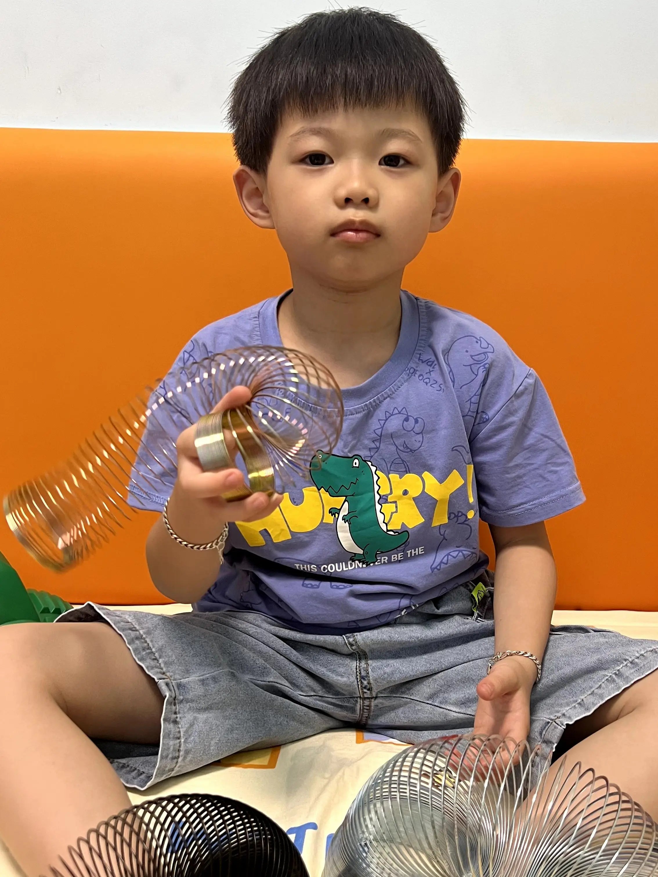 Metal Rainbow Circle Funny Classic Wave Circle Multi Size Multi Color Children Gift Kids Funny Springs
