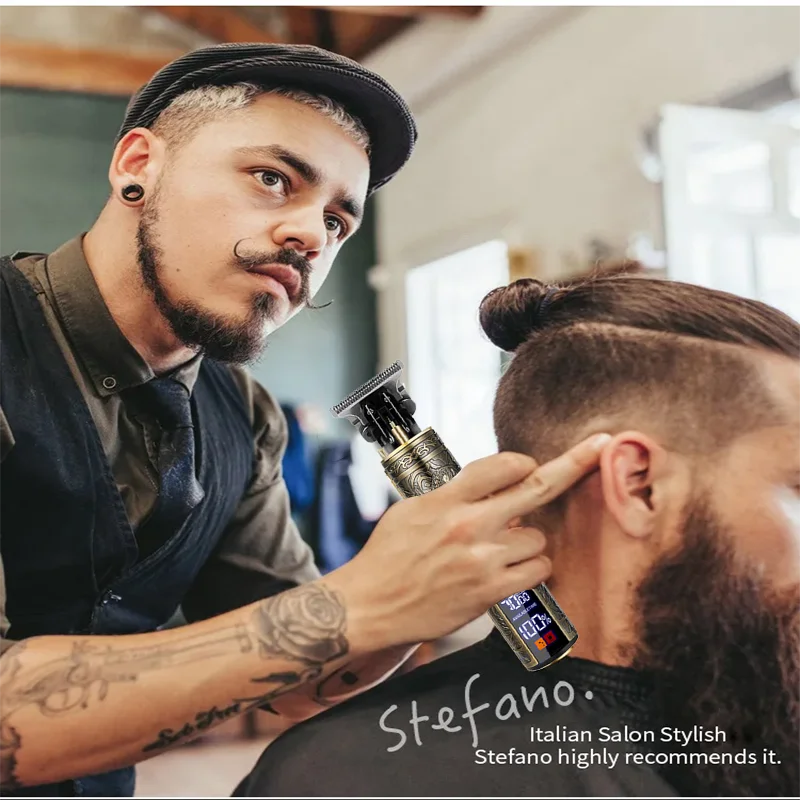 T9 Professional Hair Clipper/Accessories for Men | USB Fast Charging | Beard/Body/Hair Trimmer | Precision Electric Shaver