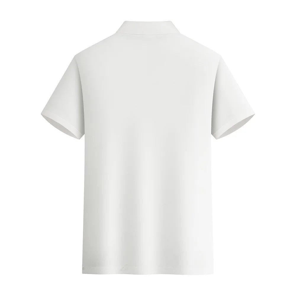 4XL High Quality Breathable Men Women Polo Shirts Casual Solid Color Short Sleeve Soft T-Shirt Oversize Gift Couple T-Shirt Tees