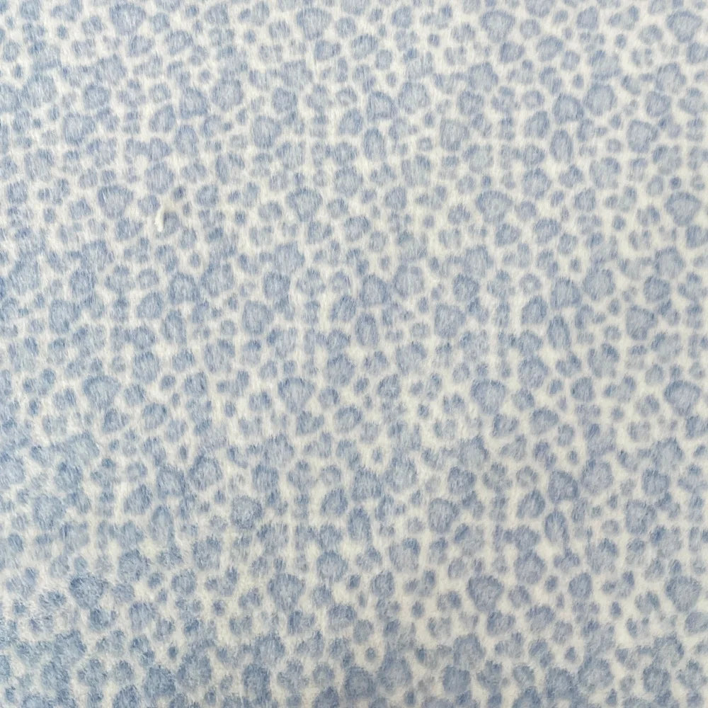 New Fashion Retro Furry Leopard Print Fabric for Handmade Diy Sewing Sofa Pillow Dress Clothing Designer Cloth Material