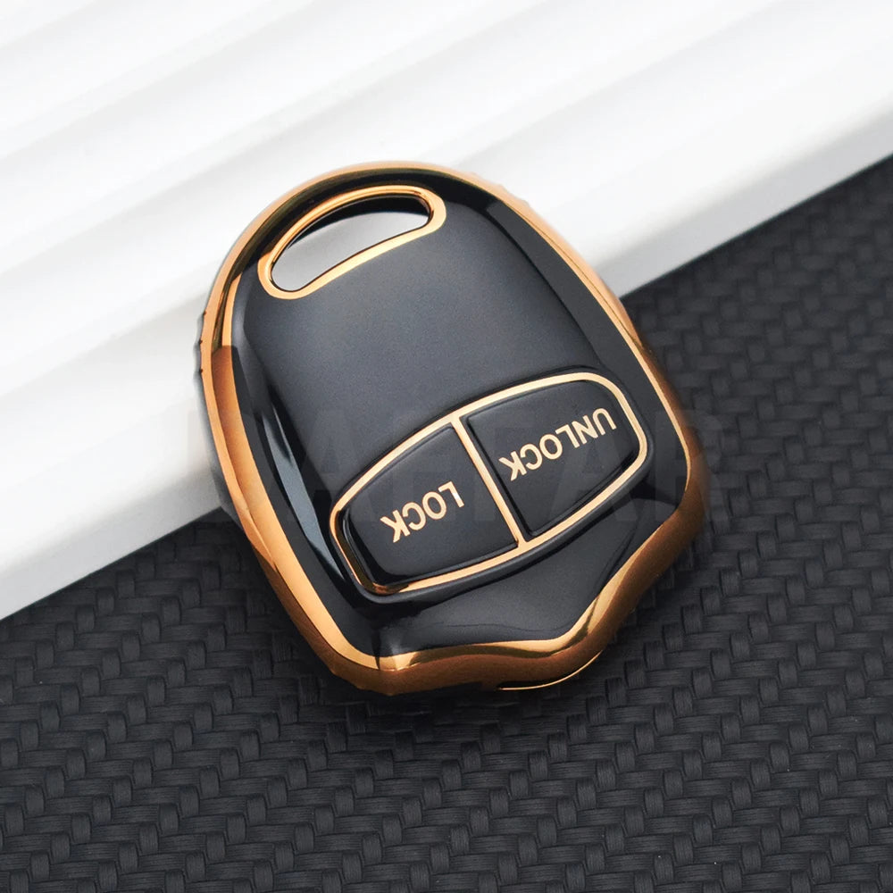 2/3 Button Key Case for Mitsubishi Lancer EX Evolution Grandis Outlander Triton Pajero ASX Car Remote Key Shell