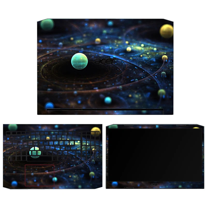 Laptop Skins for Acer Nitro 5 AN517-52 54 42 55 AN515-57 58 Vinyl Stickers AN16-41 51 AN515-54 55 56 44 45 46 47 Custom Film