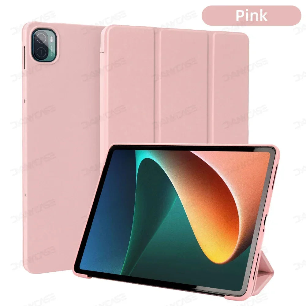 Tablet Cases for 2024 Xiaomi Mi Pad 7 6 5 MiPad 5 6 Pro 11in For 2024 6S Pro 12.4in Support Magnetic Charging Funda Tablet Cases