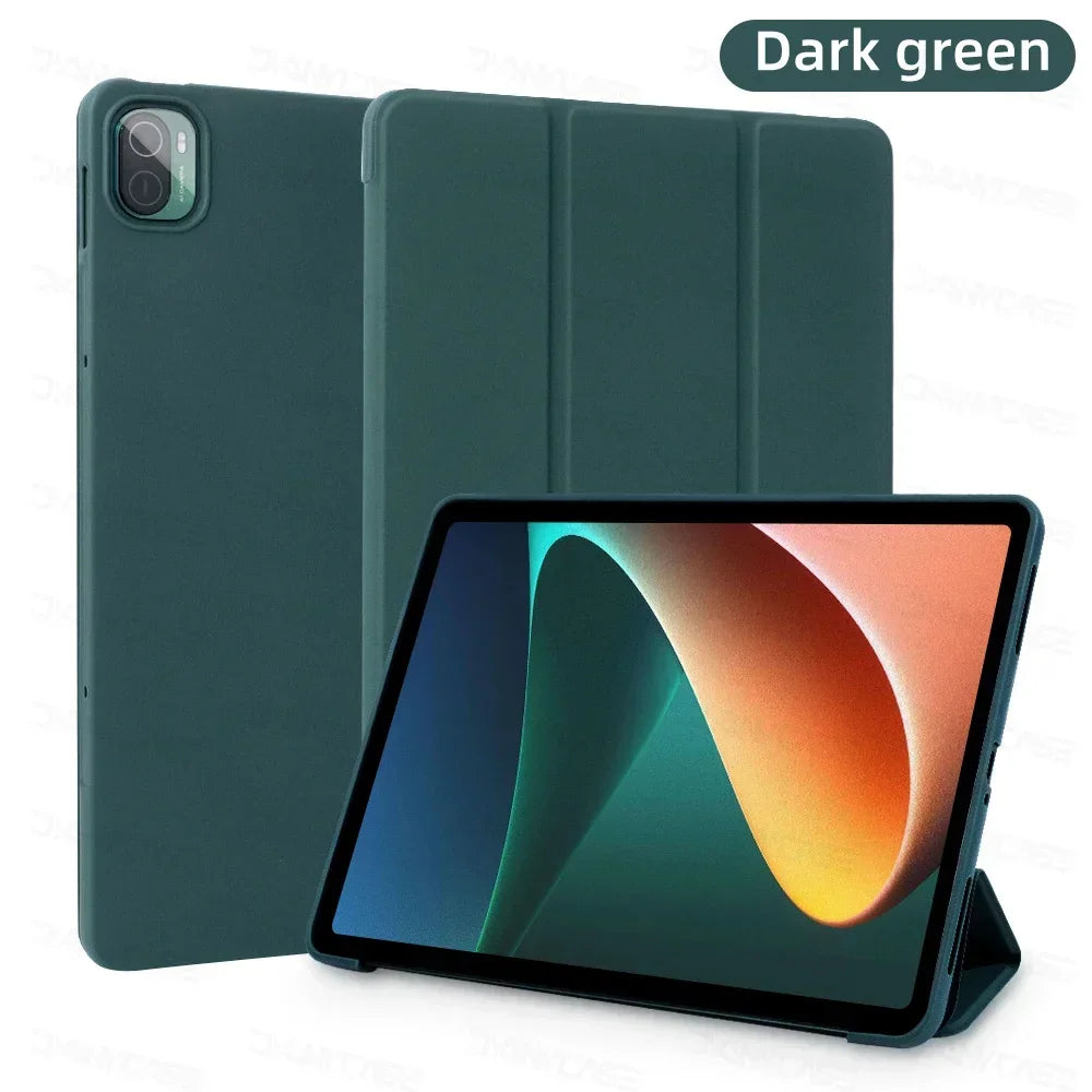 Tablet Cases for 2024 Xiaomi Mi Pad 7 6 5 MiPad 5 6 Pro 11in For 2024 6S Pro 12.4in Support Magnetic Charging Funda Tablet Cases