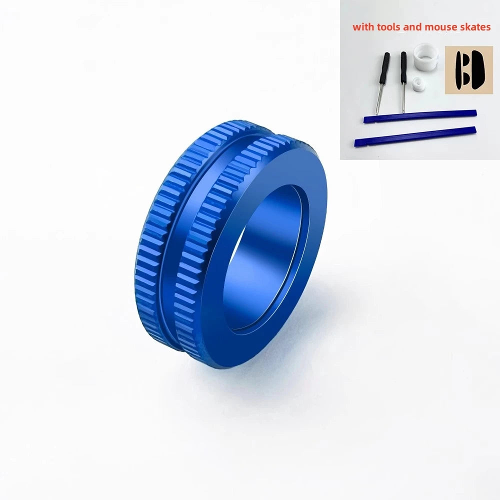 1 Piece Metal Mouse Scroll Wheel For Logitech MX Master 1 2 2s Replacement Magnesium Aluminum Alloy Mice Roller Accessory