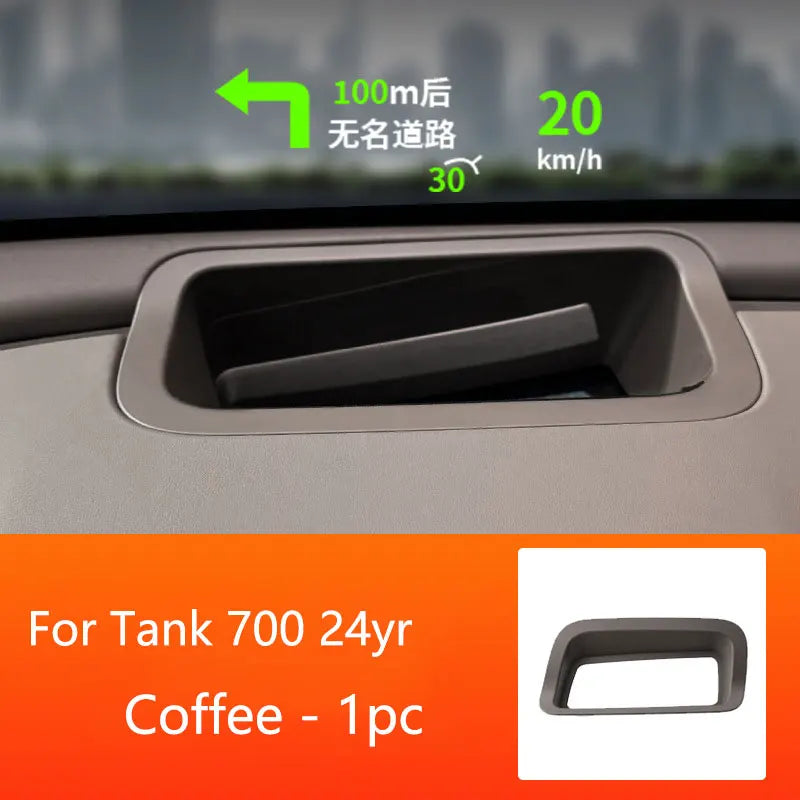 Car Head-up Display Protective Cover For Great Wall GWM Tank 400 500 700 2022 2023 2024 Central HUD Dust Cover Auto Accessories