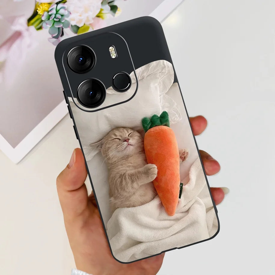 For Tecno Pop 7 Pro Pop7 Case Fashion Marble Soft Silicone Matte Coque For Tecno Spark Go 2023 Funda Pop7Pro BF6 BF7 BF7h Bumper