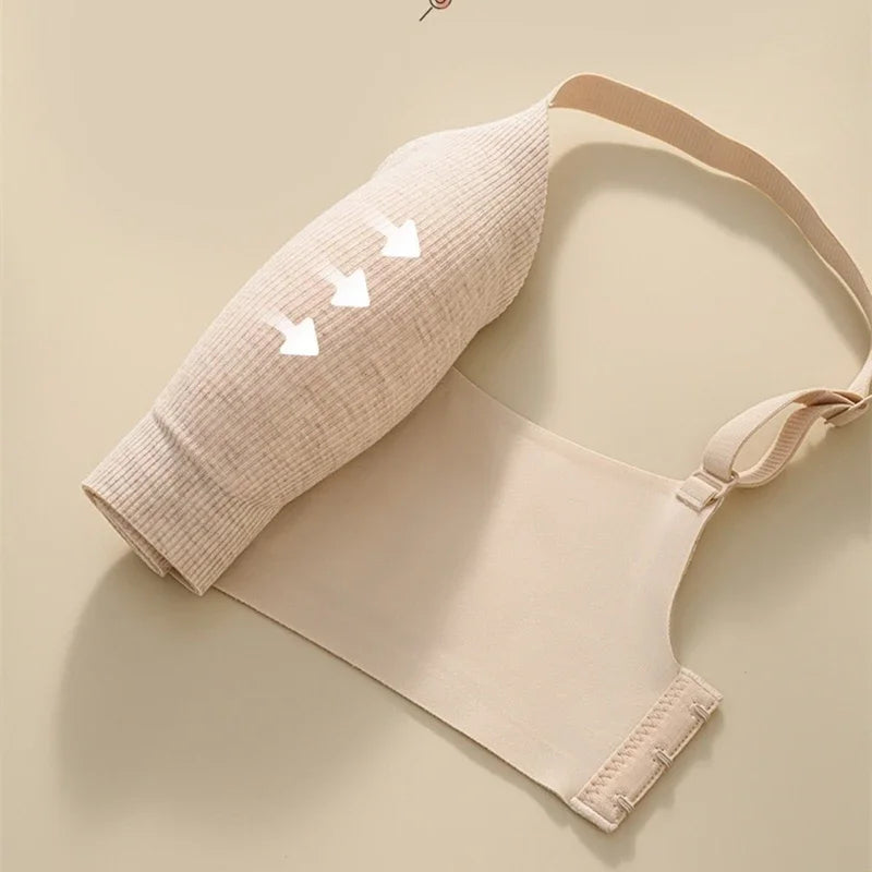 Seamless Underwear for Women, Thin, Soft Support, Gathered, Side Breasts, Anti-sagging, Comfortable and Breathable Bra