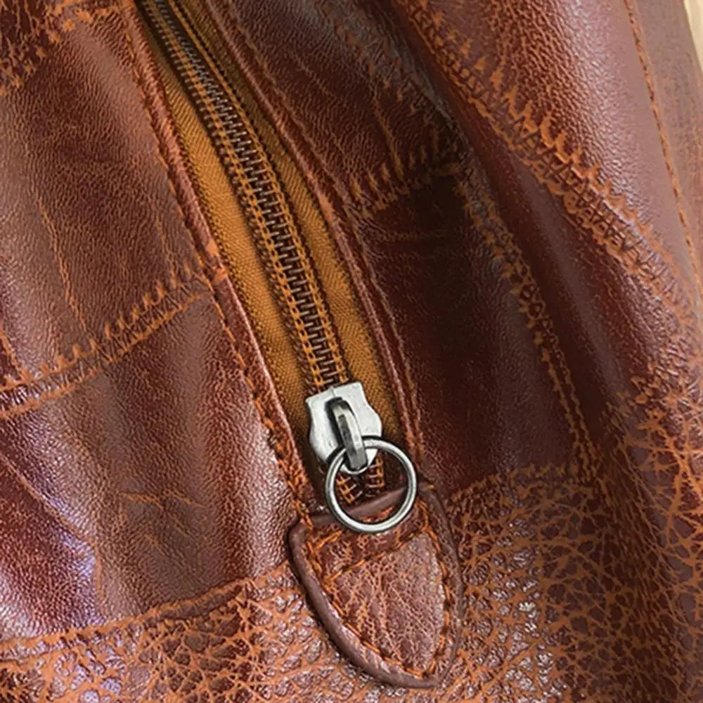 Women's Handbags Vintage Luxury Leather Shoulder Bag Designers Large Bag Modern Fashion Brand Female