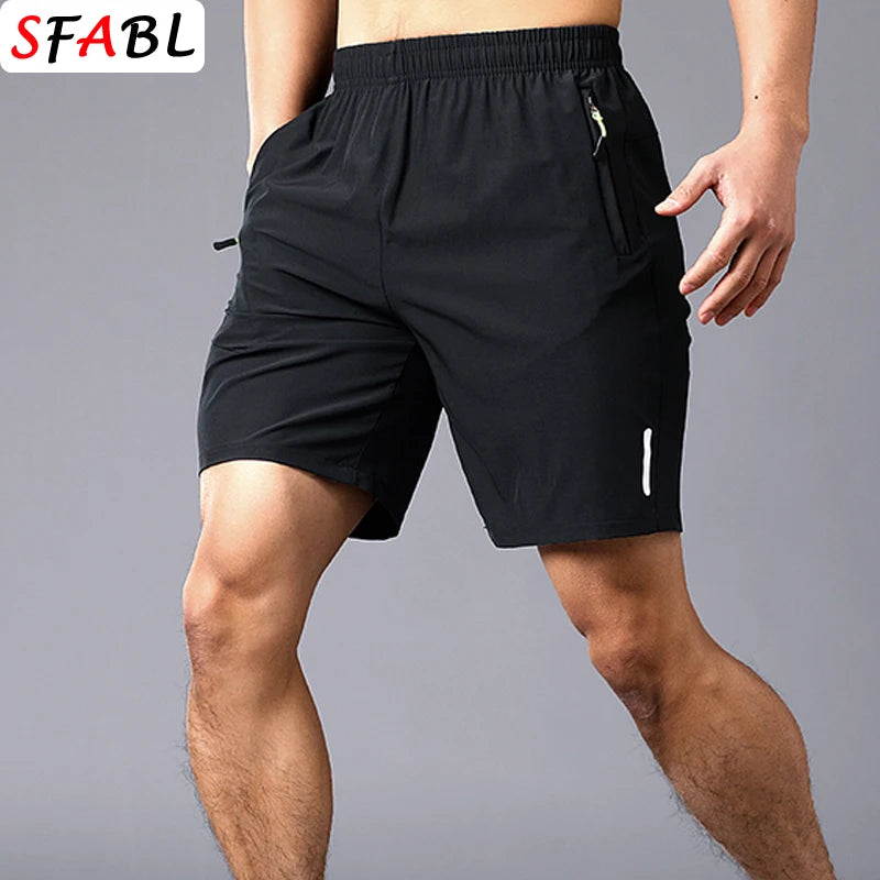 Thin Breathable Beach Short Pants Quick Dry Running Shorts Men Football Soccer Sports Shorts Men Summer Jogging Fitness Bottoms