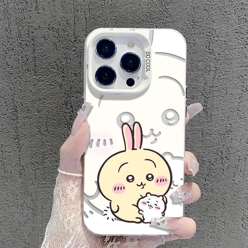 Creative Cute Korean Colorful Star Wings Cartoon Lovely INS Phone Case For iPhone 16 15 14 13 12 11 Pro Max Plus MINI Y2K Cover