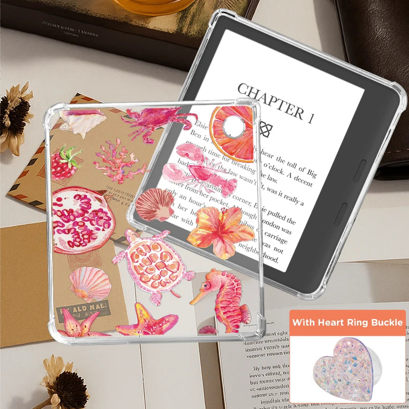 Ultra-thin, soft,scratch-resistant,and shockproof clear case,For Kindle 10/11/12,Paperwhite5,Kobo Clara Colour/BW,Libra Colour