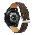 20mm Leather Strap for Samsung Galaxy Watch 3 41 45mm Active 2 Gear S3 22mm Bracelet For Huawei Watch GT2 46mm Replacement Band