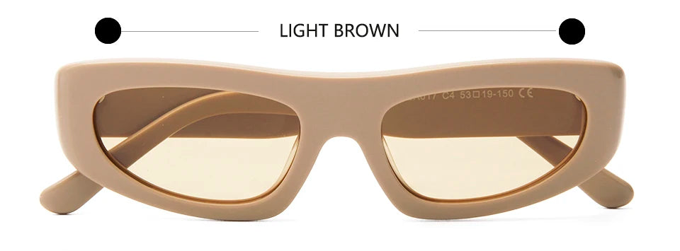 Designer Punk Pilot Sun Glasses For Men Polarized Acetate Sunglasses Female Men Brand Designer Outdoor Trendy Glasses UV400