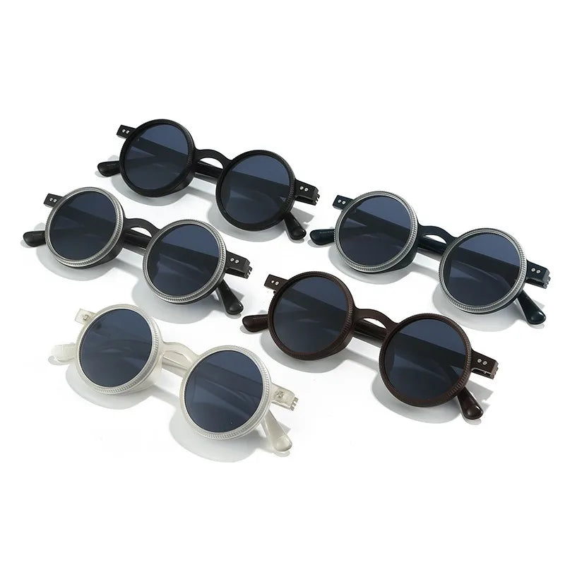 2025 New Retro Adjustable Zoom Round Frame Sunglasses Polarized Sunscreen Outdoor Men's Premium Sunglasses Women