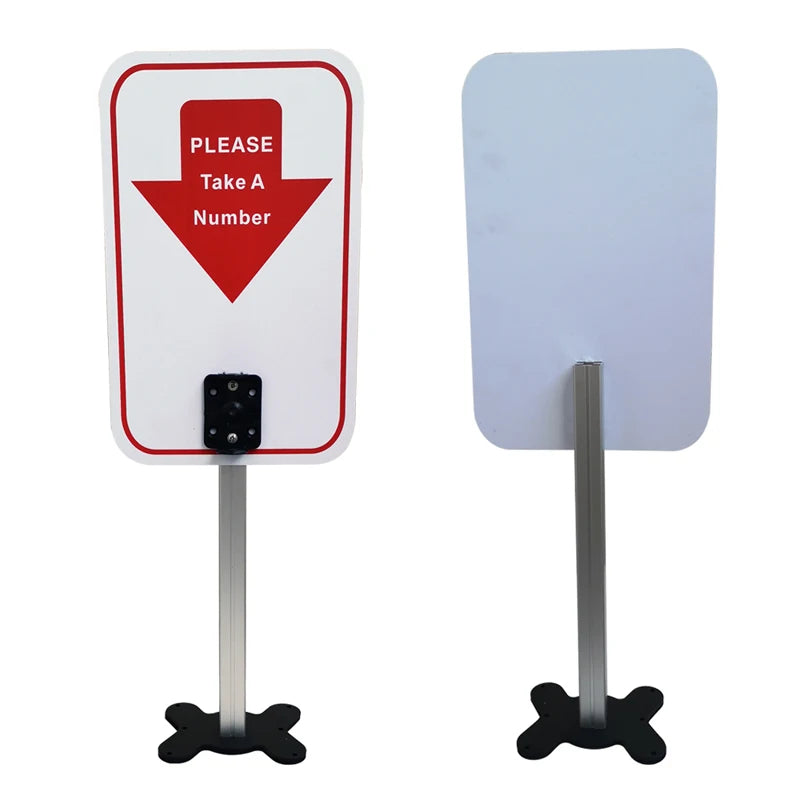 Queue Calling System with Next control button can add the number one by one Blue Ticket Dispenser with Paper Roll