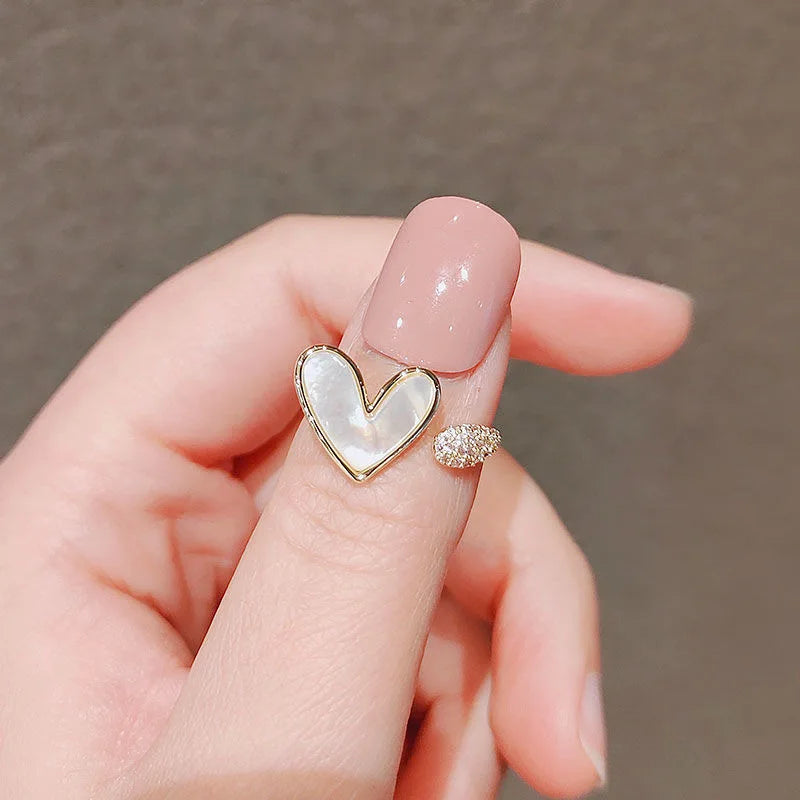 Best Sellers! Open an adjustable Japanese and Korean style love ring