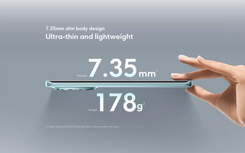 Global version POCO M8 Snapdragon® 6 Gen3 NFC 6.77" Flow AMOLED display 50MP main camera smartphone 45W turbo charging 5520mAh