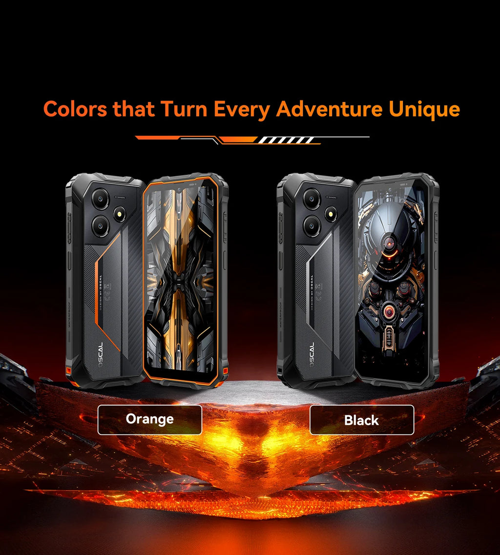 Blackview MARINE 2 Rugged Smartphone 6.56-inch HD+ IPS 90Hz Display 11000mAh 8GB 128GB Android 15 NFC 16MP Camera Cellphone