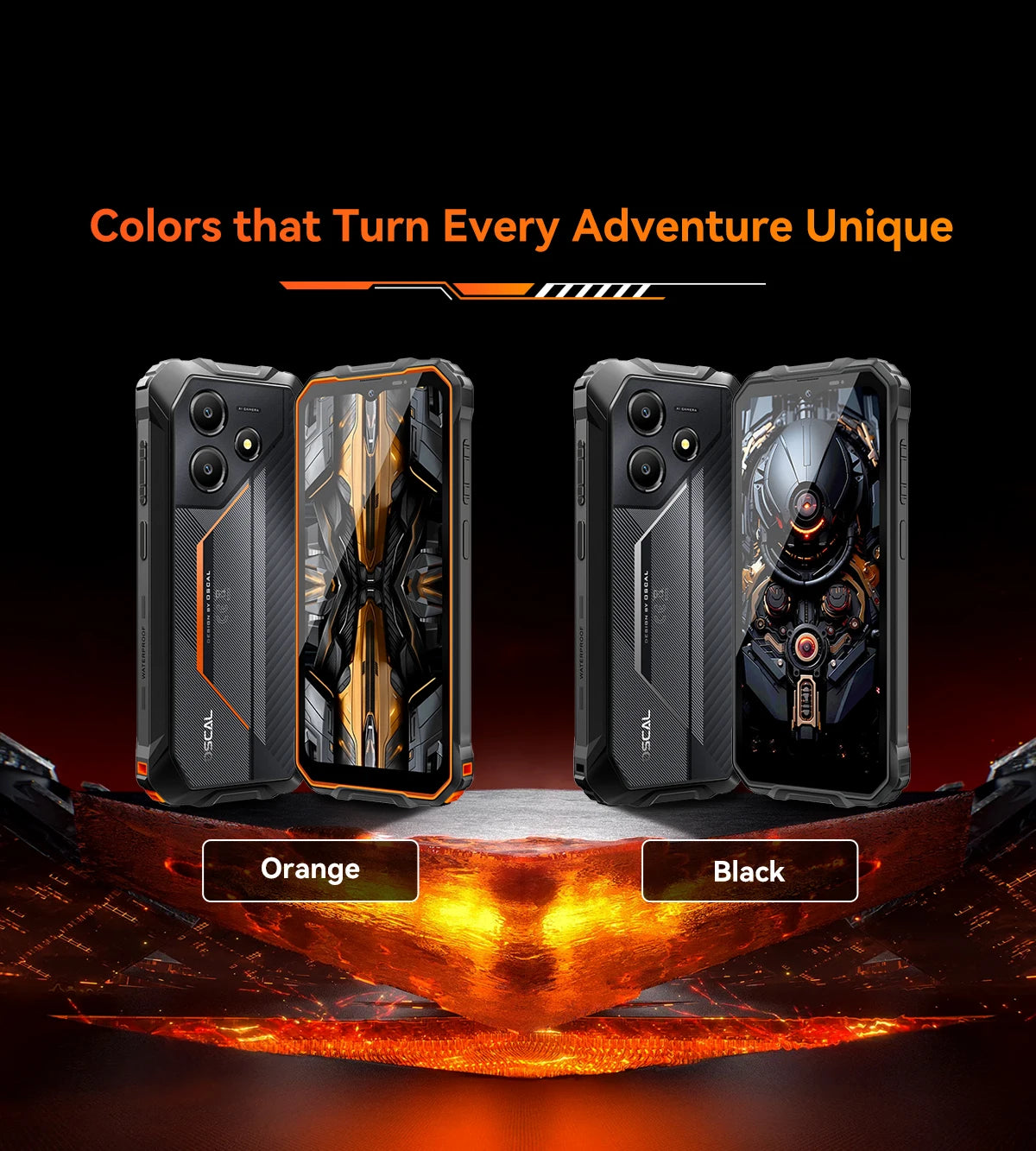 Blackview MARINE 2 Rugged Smartphone 6.56-inch HD+ IPS 90Hz Display 11000mAh 8GB 128GB Android 15 NFC 16MP Camera Cellphone
