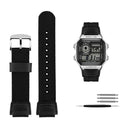 Nylon Watch Strap For Casio 3299 Series AE1200 AE-1200 1300 W-216H F91W A159 A169 A158 SGW-300/400 Canvas Sports Watchband 18mm