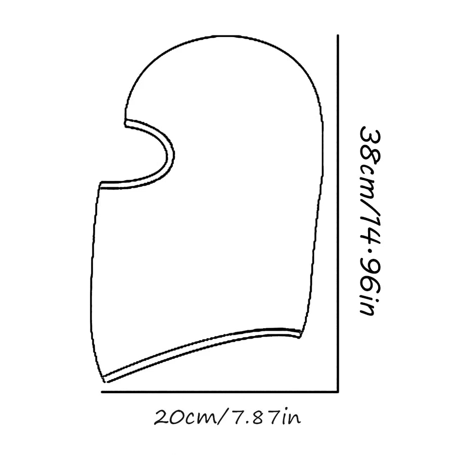 2pcs Breathable Black Balaclava Face Mask - Moisture-Wicking Polyester, Perfect for Cycling,, Hiking, Outdoor Headger