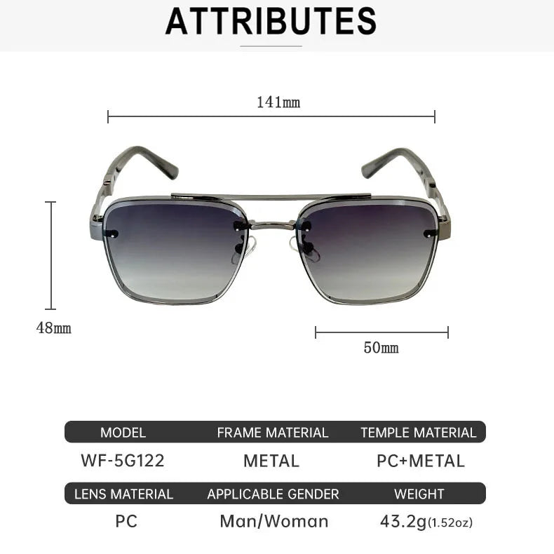 Designer Square Sunglasses For Men Oculos Vintage Trending Sunglasses Dropshipping Glasses Vacation Outdoor Lentes Gafas De Sol