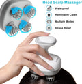Electric Hair Scalp Massager Handheld Portable Head Scratcher Massager for Hair Growth,Deep Clean&Stress Relax,Gifts for Family