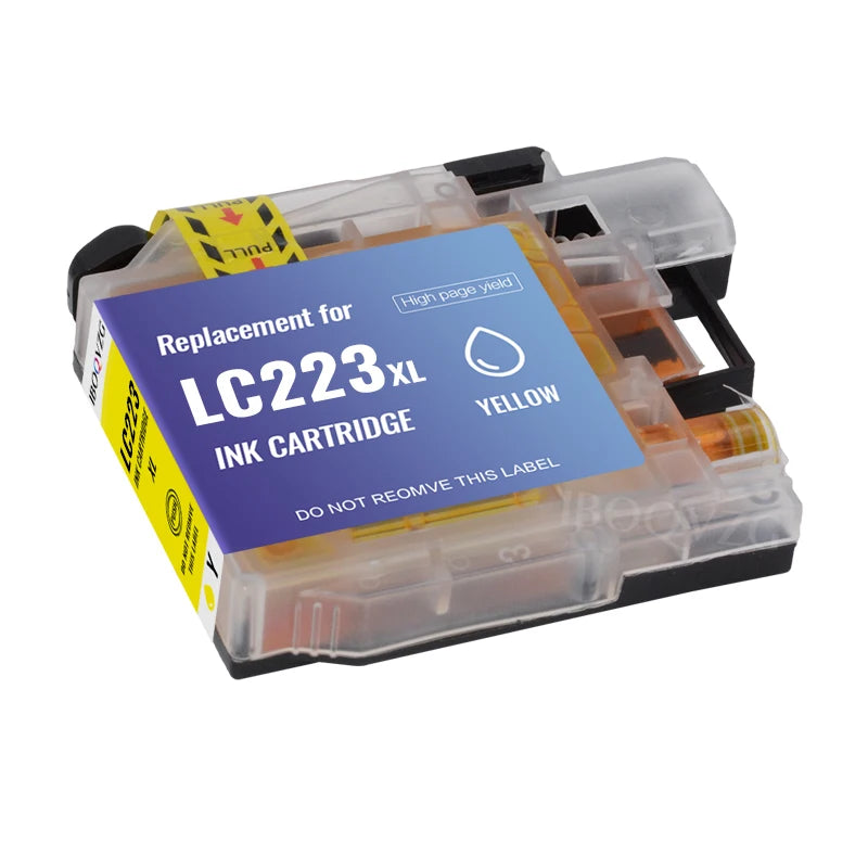 IBOQVZG Printer Cartridge Compatible For Brother LC223 LC221 Ink Cartridge MFC-J4420DW J4620DW J4625DW J5320DW J5620DW Printer