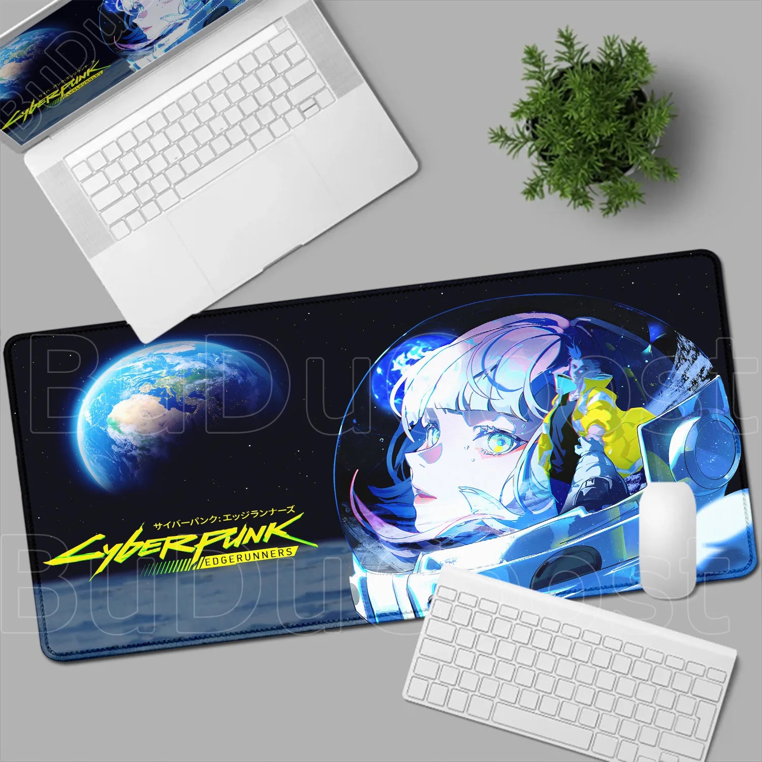HD Printing New Wallpaper C_cyberpunk E_edgerunners Mouse Pad Non-slip Mousepad Computer Gamer LockEdge Desk Mat PC Keyboard Mat