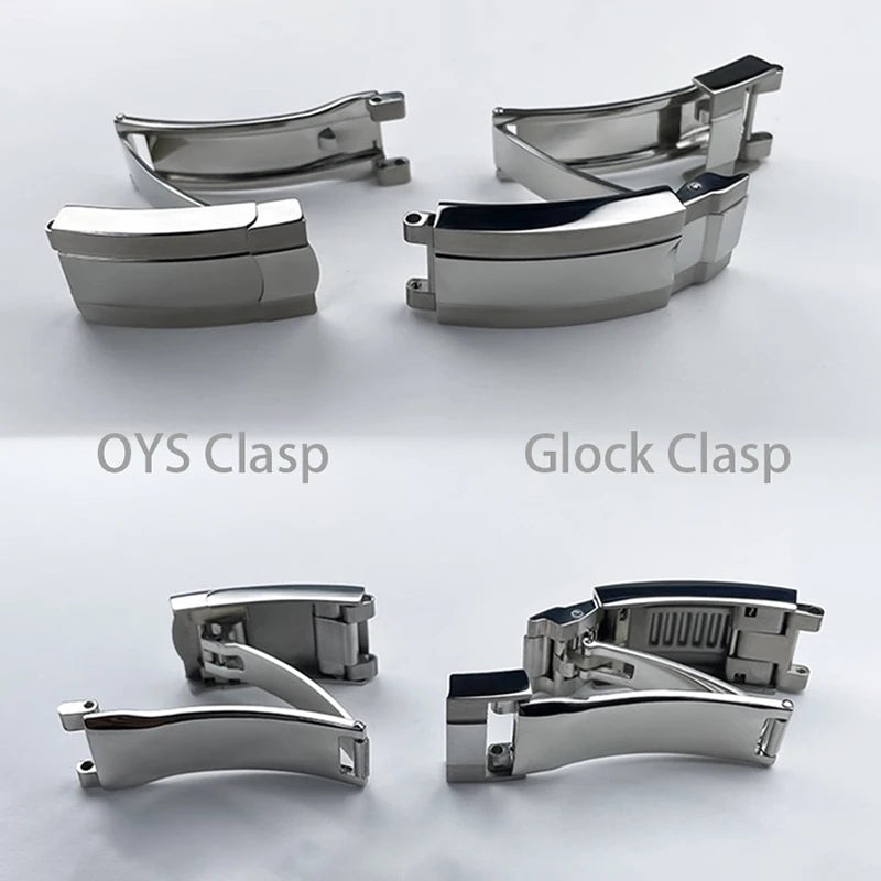 39mm NH35 Case Fluted Bezel DJ2T Yellow Gold Sapphire Glass Skx Mod Modification Parts Fit NH35 NH36 Movement Steel Watch Case
