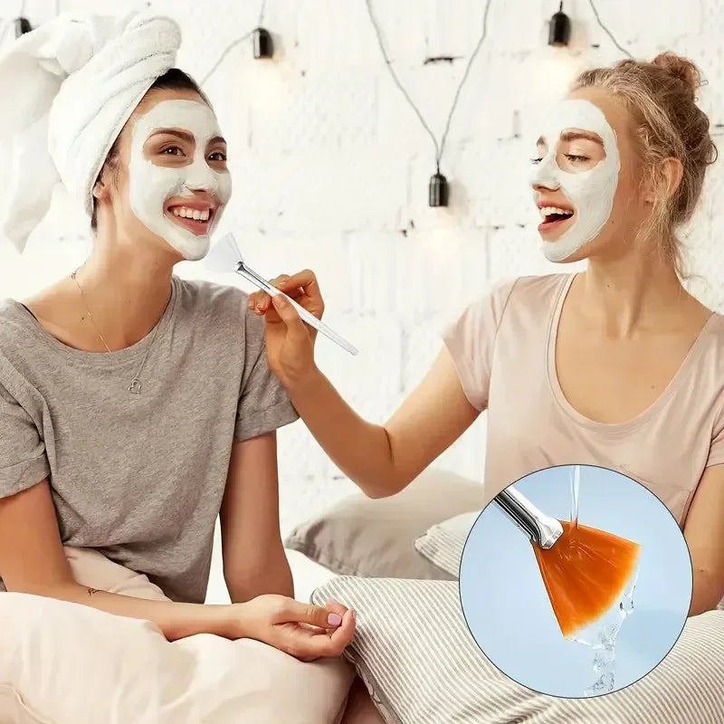 7pcs/set Face Mask Mixing Bowl Set DIY Facemask Mixing Tool with Silicone Mask Bowl Makeup Brushes Spatula Beauty Skin Care Tool