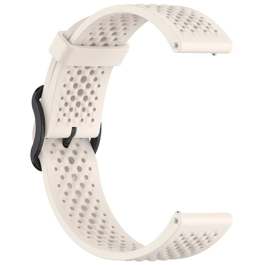 20mm 22mm Silicone Strap For Amazfit Active 2/GTS 4/3/2 Sports Breathable Bracelet Wristband Amazfit Bip 6/5 GTR 4/3 Accessories