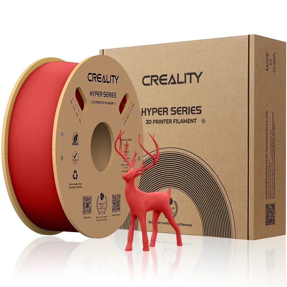 Creality Hyper PLA Filament 1KG High Precision Faster Cooling Better Fluidity Non-toxic Moisture Resistance For FDM 3D Printer