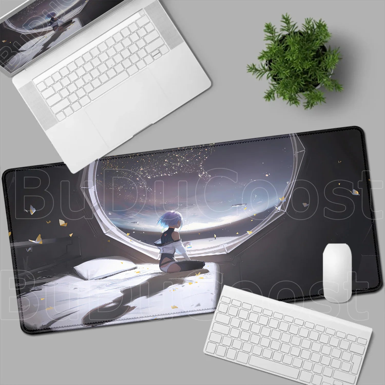 HD Printing New Wallpaper C_cyberpunk E_edgerunners Mouse Pad Non-slip Mousepad Computer Gamer LockEdge Desk Mat PC Keyboard Mat
