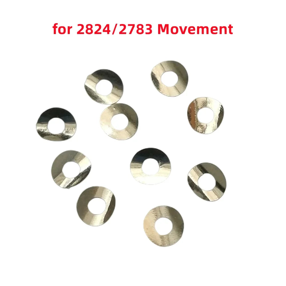 10 Pcs/Set Replacement Hour Wheel Pad Spacer Shim Fit for 2824 2783 Movement Watch Repair Parts