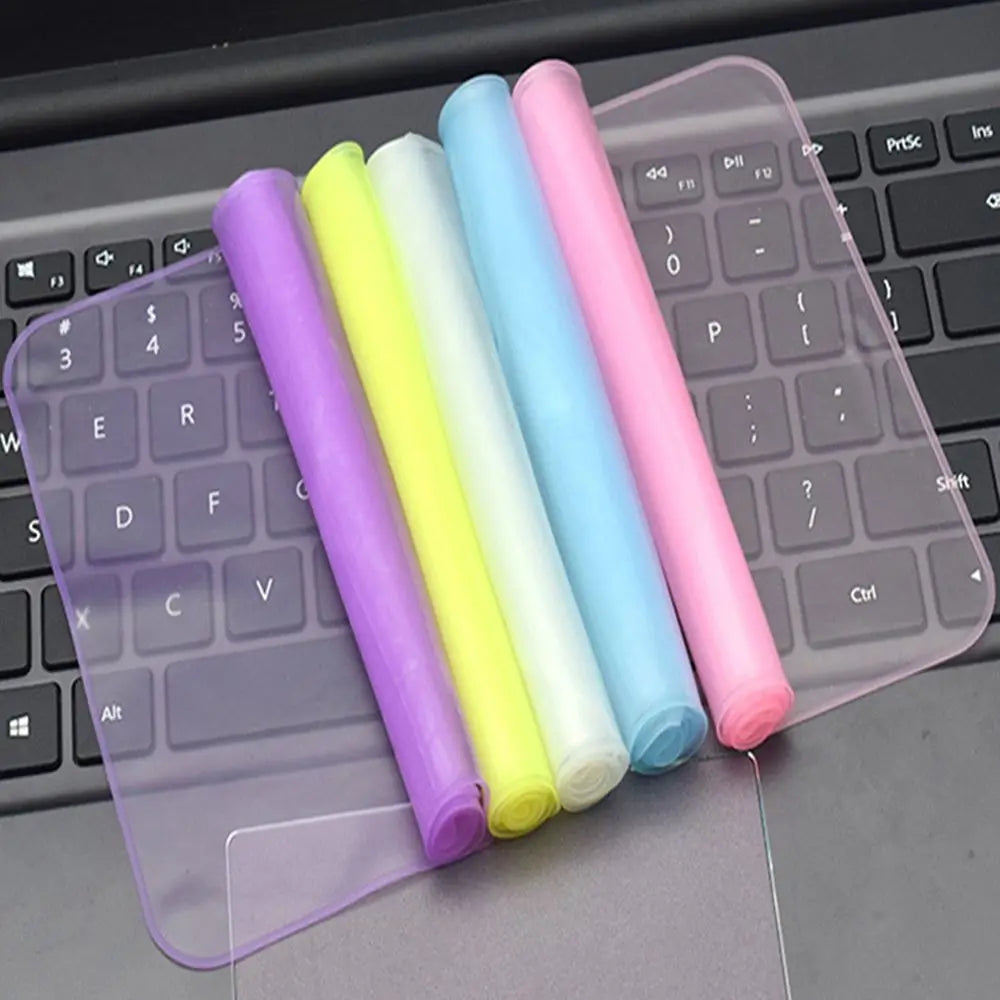 1Pc Universal Keyboard Cover For 12"-17" Laptop Notebook Silicone Protector Skin Laptop Dust Universal Film