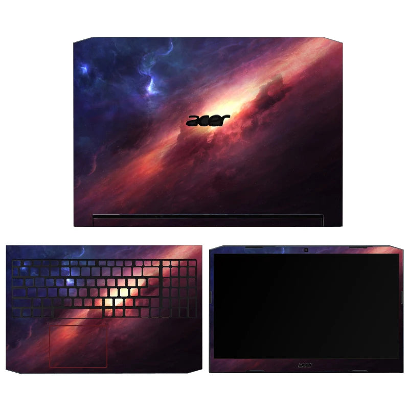 Laptop Skins for Acer Nitro 5 AN517-52 54 42 55 AN515-57 58 Vinyl Stickers AN16-41 51 AN515-54 55 56 44 45 46 47 Custom Film