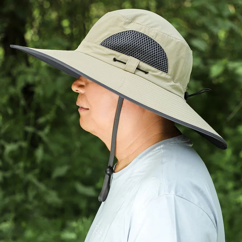 60-65cm Big Head Around The Hat Large Size Big Head Big Face Fat Large Sun Hat Male fisherman's Hat Sunscreen Cap