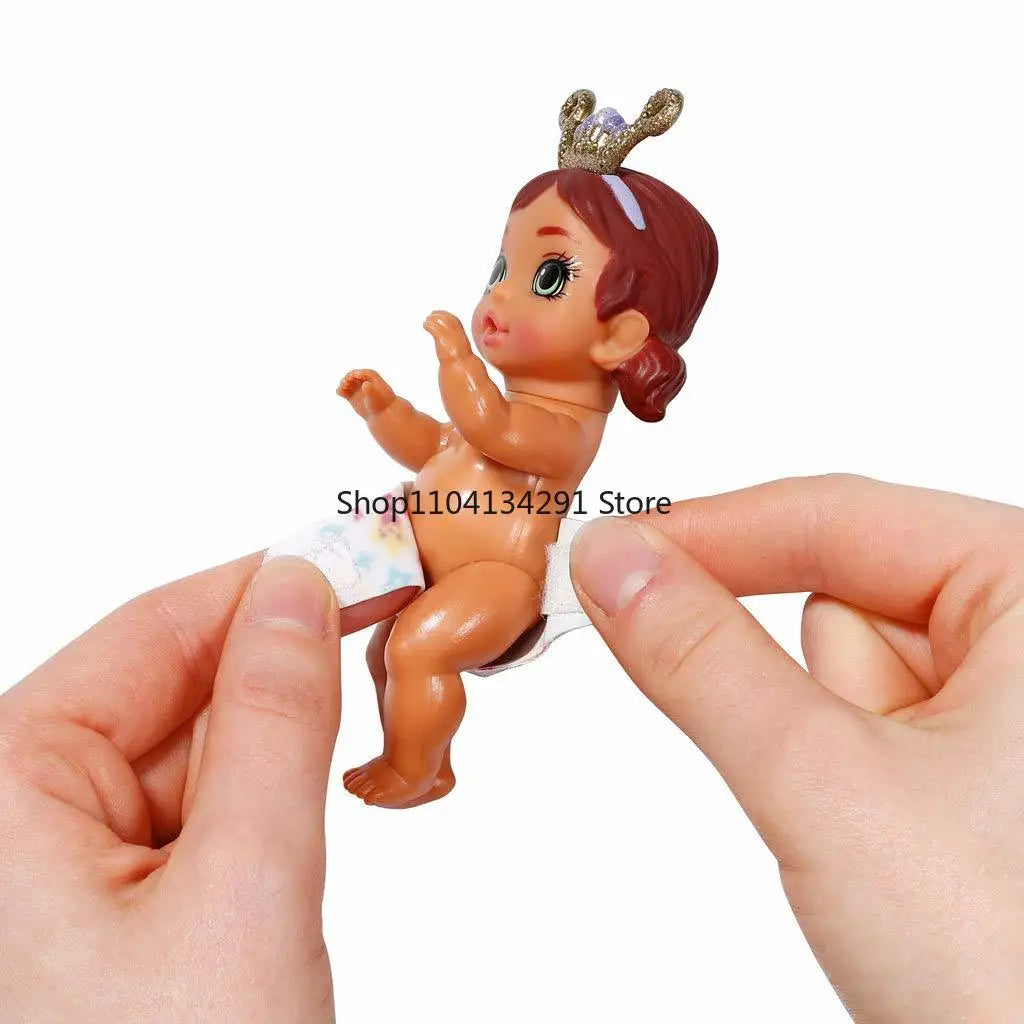 Original BABY Born Surprise Babies Dolls Series Color Change Diaper Cry Babies Toys for Girls Creative Play Promotes Empathy